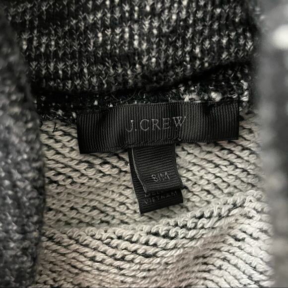 J.Crew Gray Turtleneck Tunic Heather Gray Sweater Sweatshirt Size S/M Pockets - Picture 4 of 10